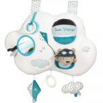 Sauthon Jouet de lit bébé musical et lumineux Lazare