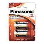Panasonic 2 piles C LR14 1.5V Pro Power