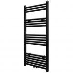 VidaXL 141907 - Sèche-serviettes eau chaude 465 Watts à rails droits