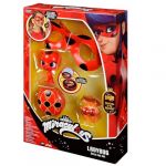 Bandai Miraculous Ladybug - Set de Transformation - D&eacute;guisement Ladybug - Masque Yoyo Miroir Boucles d'oreilles Kwami Tikki - D&eacute;guisement Miraculous et accessoires - Jouet Enfant 4 ans et + - P50604