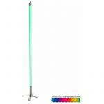 AC-D&eacute;co Tube n&eacute;on LED avec socle - 134 cm - T&eacute;l&eacute;commande incluse - Multicolore - Livraison gratuite