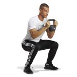Adidas Pantalon d'entraînement 3 bandes Train Essentials Noir, pointure XX-Large - Noir - Taille XX-Large