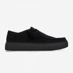 Clarks Derbies Torhill en cuir suédé Noir - Couleur Noir - Taille 40