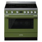Smeg CPF9IP - Cuisinière induction 5 foyers