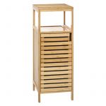 AC Déco Meuble Bas en Bambou Sicela 30 x 30 x 78 cm