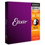 Elixir 11308 FOLK BARITON 8 CORDES NANOWEB 16-70