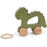Trixie Jouet à tirer en bois Mr. Dino