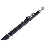 Nobby Classic Preno Laisse d'Entrainement pour Chien Noir/Gris 200 cm/25-35 mm
