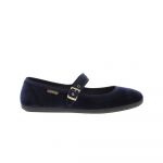 Victoria 104913-WOMEN ODA Ballerine Velours Plateau Femme Marino 37
