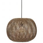 Lampe Suspension en Bambou "Sinai" 45cm Beige Prix