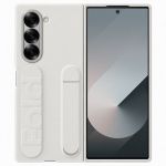 Samsung Coque silicone avec Lanière (Blanc) - Galaxy Z Fold6