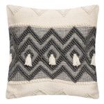 Coussin recycle Row 45 x 45 cm Gris