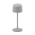 Lumisky Lampe de table sans fil SOPHIA Gris Aluminium H20CM