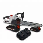 X-Performer Tronçonneuse 40V (2x20V) XPTRO40LI-2B - Double Sécurité - Graissage Auto + 2 Batteries 2 Ah / Double chargeur