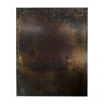 House Doctor Planche en métal marron