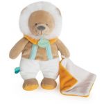 Babynat ' Maxou le lion - Pantin avec doudou Maxou 22 cm