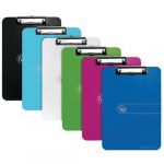 Herlitz Porte-bloc Easy Orga To Go A4 Bleu Transparent