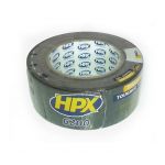 HPX Ruban adh&eacute;sif am&eacute;ricain noir 50 mm x 25 m