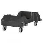 Rubbermaid Support socle à roulette pour collecteur Slim Jim 60 à 87 L,