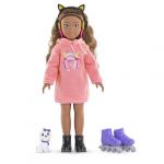 Corolle Girls - Coffret Melody Music & Mode, poupée Mannequin, 28cm, 4 Accessoires, dès 4 Ans, 9000600240