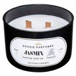 Atmosphera Bougie Parfum&eacute;e en Verre "Snow" 470g Jasmin