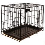 Riga Cage pour chien - Taille M - Noir - 79 cm