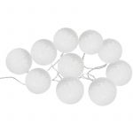 Atmosphera Guirlande Solaire LED 10 Boules D6