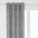 Rideau occultant (140 x 260 cm) Pio Gris foncé