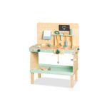 Pinolino Établi enfant Jupp bois, beige/vert pastel