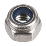 Acton Ecrou hexagonal indesserrable Inox - &Oslash; 8 mm - Bo&icirc;te de 200 -