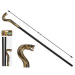 AC-Déco ATOSA Canne cobra 90 cm - Doré