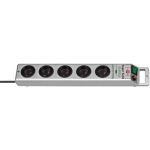 Brennenstuhl Multiprise 5 Prises Silver 2,5M H05VV-F 3G1,5