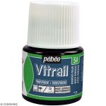 Pebeo Peinture Vitrail Bleu INDIGO 45 ml