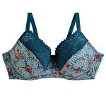Soutien-gorge à armatures grand maintien - Bleu