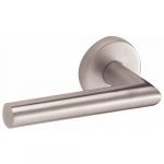 Vachette B&eacute;quille sur rosace en acier inoxydable linox 493 - 0583776