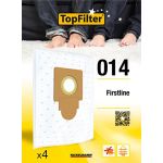 TopFilter 014 - 4 sacs pour aspirateurs