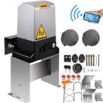 VEVOR Ouvre-Portail Coulissant Automatique 1497 kg, Moteur d'ouverture de Portail avec 2 télécommandes, Portail Roulant d'allée, Distance de la télécommande 70 m, ouvre-Porte pour Portail Coulissant