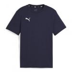 PUMA T-shirt Teamgoal Casuals - Bleu Marine - Blanc Enfant, pointure S/140 cm - Bleu - Taille S/140 cm