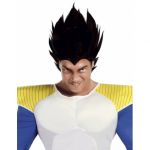 Perruque noire Guerrier