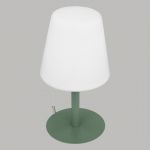 Lampe à poser rechargeable et nomade Zack H30cm vert olive