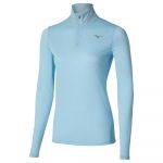 Mizuno Core Impulse Half Zip Maillot De Course Femmes - Bleu, Taille L