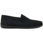Geox Homme U Ascanio C Moccasin, Bleu Marine, 45 EU