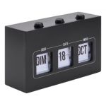 Calendrier L 19,5 cm FLIP FLAP Noir / Blanc