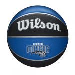 Wilson Ballon de Basket, NBA TEAM TRIBUTE, ORLANDO MAGIC, Extérieur, caoutchouc, taille : 7