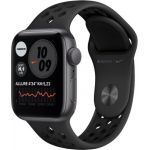 Apple Watch Nike Series 6 GPS, 44mm boitier aluminium gris sidéral avec bracelet sport anthracite
