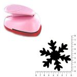 Artémio Perforatrice jumbo flocon de neige - 7,6 cm