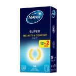 Manix Super 12 préservatifs + 2 Offert