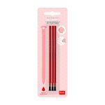 Legami Lot de 3 recharges pour stylo à encre gel effaçable, recharge de couleur noire