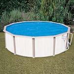 Aqualux 100661 - Couverture solaire à bulles 180 microns pour piscine ronde hors sol Ø 4,60 m