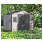 Duramax Abri de Jardin PVC DarkGrey PREMIUM 7,32 m²